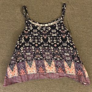 Cropped Aztec Tank